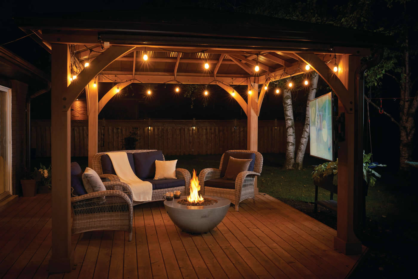 Napoleon Nexus 36 Inch Half Sphere Fire Pit