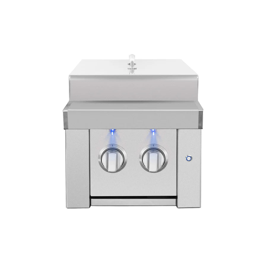 American Made Grills Estate Double Side Burner