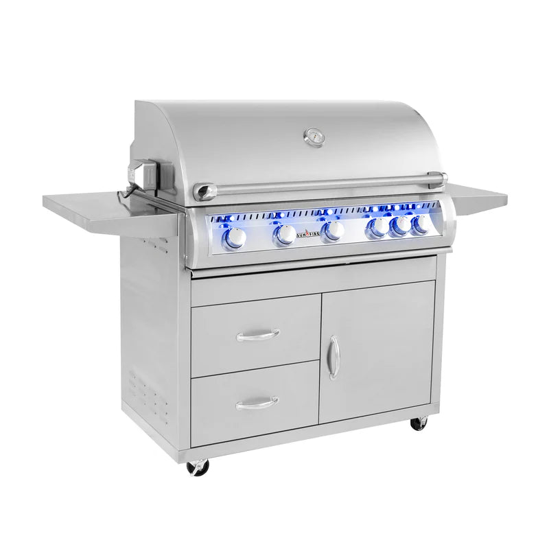 Sunfire 38 Inch Freestanding Grill