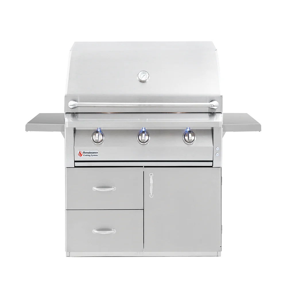 American Renaissance Grill 36 Inch Freestanding Grill - ARG36/ARGCART36