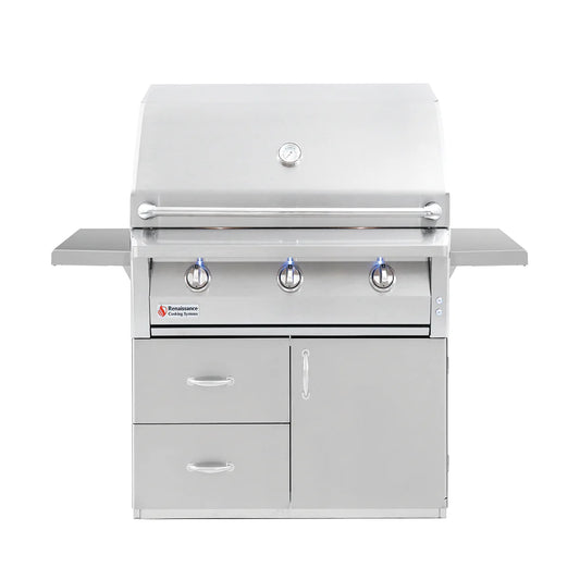 American Renaissance Grill 36 Inch Freestanding Grill - ARG36/ARGCART36