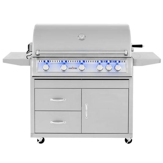 Sunfire 38 Inch Freestanding Grill