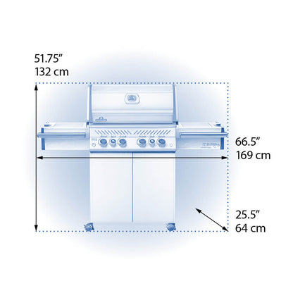 Napoleon Prestige PRO 500 RSIB Freestanding Grill