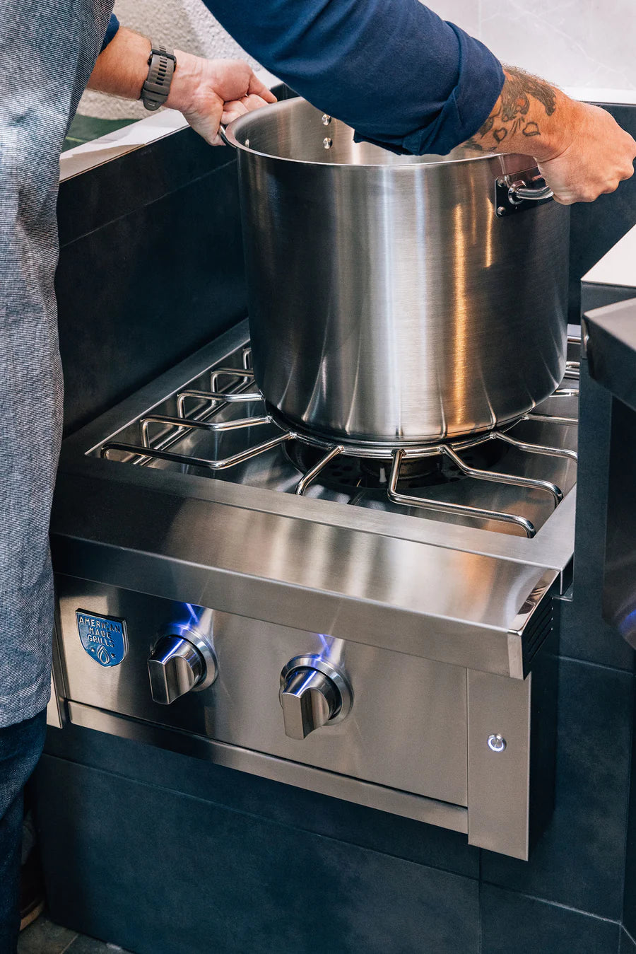 American Made Grills Estate Power Burner