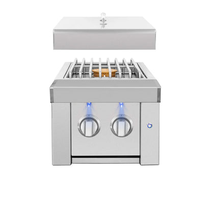 American Made Grills Estate Double Side Burner