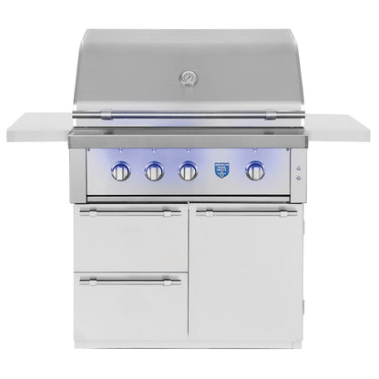 American Made Grills Estate Freestanding 36 Inch Gas Grill