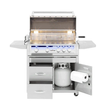 Sunfire 32 Inch Freestanding Grill